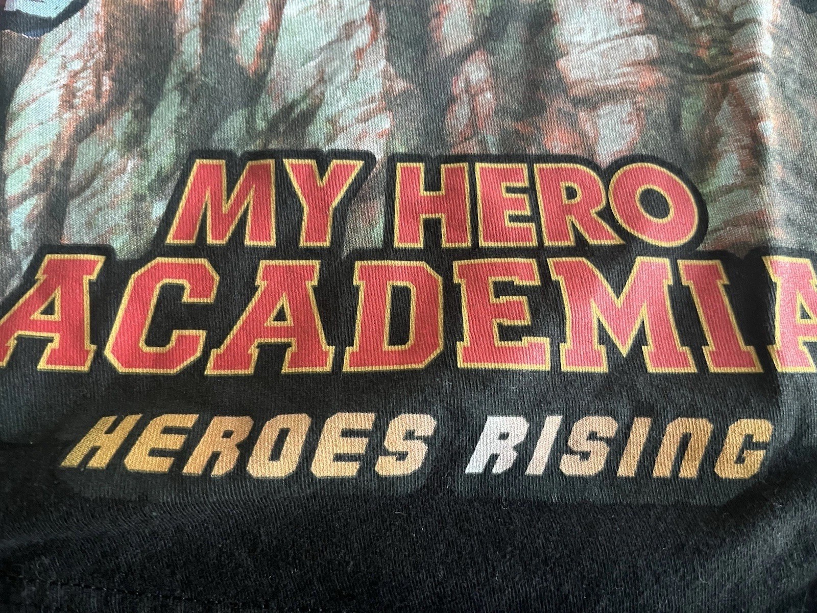 My Hero Academia Shirt Mens XSmall XS Black Short Sleeve Anime Heroes Rising Men gallery