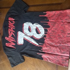 Mishka Keep Watch Men’s Black/Red Eye Destroy Graphic Crew Neck T-Shirt Size s