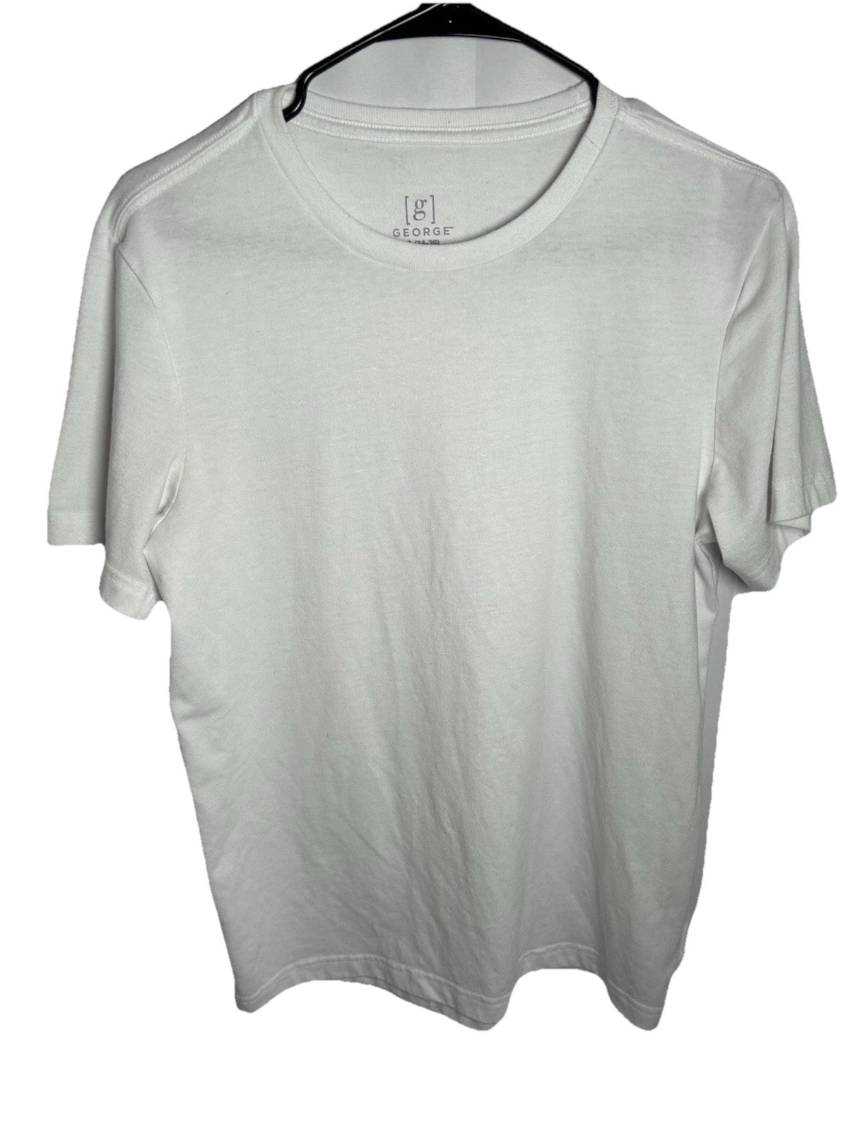 Men’s White Tee Shirt In 34-36 Small gallery