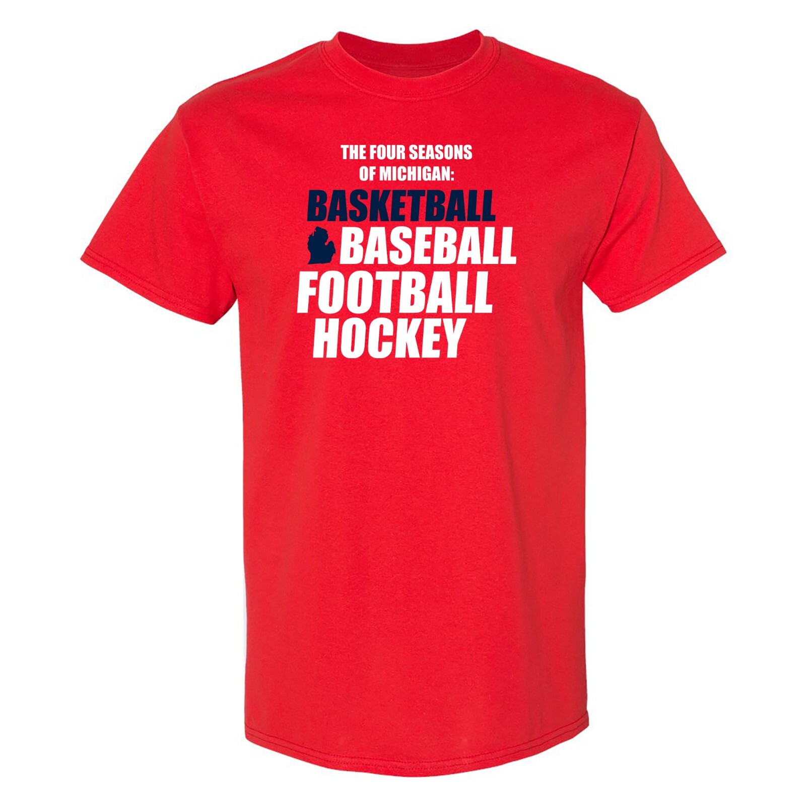 Four Seasons of Michigan T-Shirt gallery