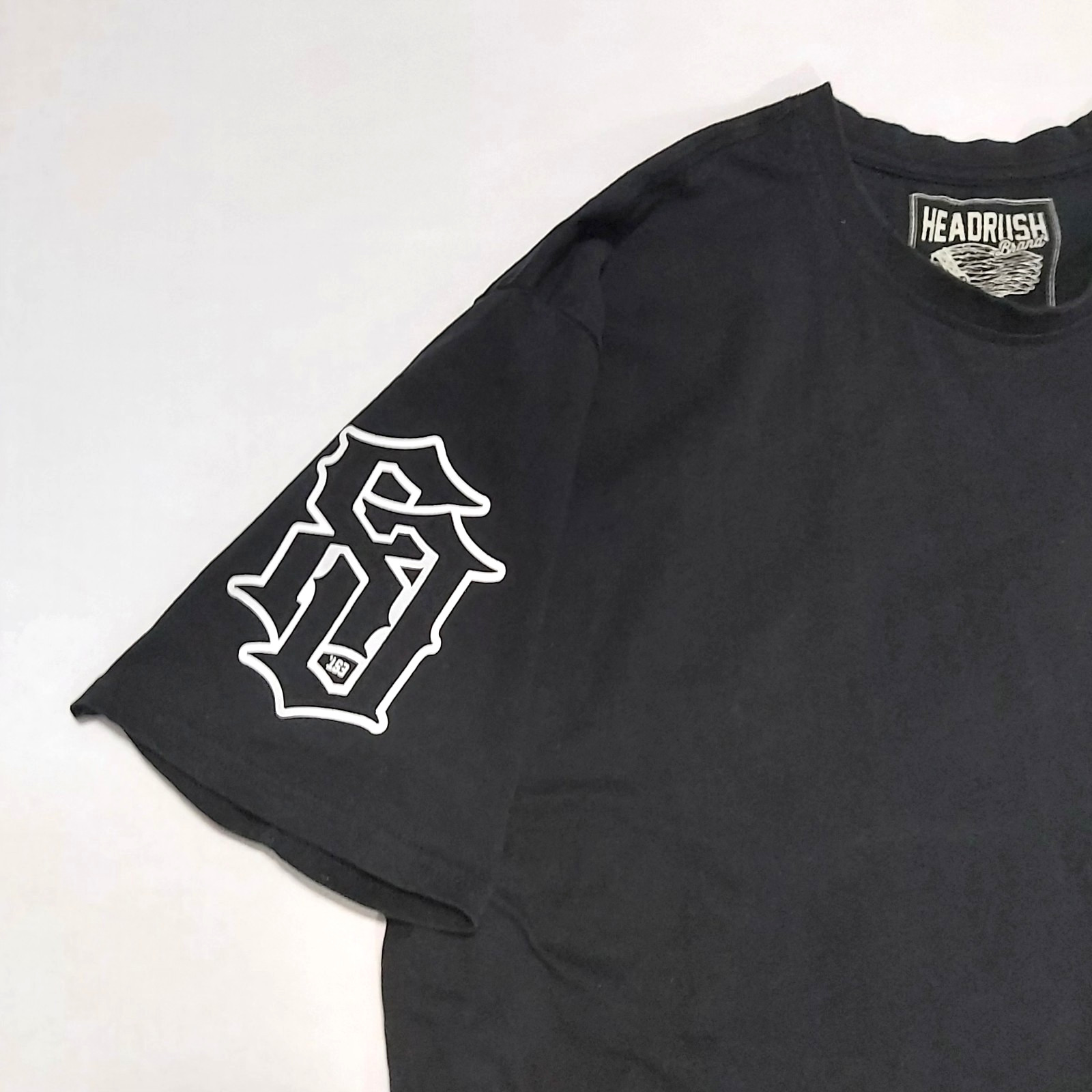 HEADRUSH T-Shirt Wrecking Crew Men's XXL Black with 2-sided and sleeve graphics gallery
