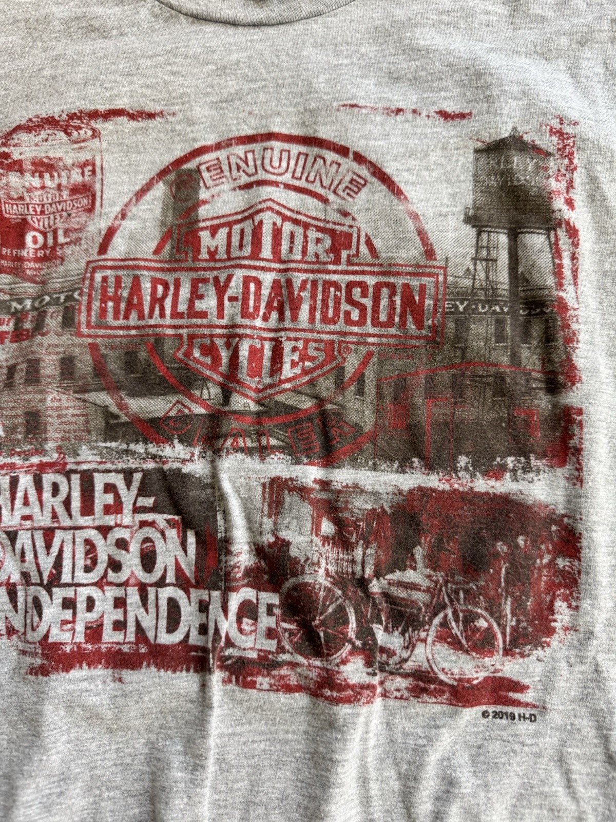 Harley-Davidson Sedona AZ Grand Canyon Men’s T-Shirt 2XL 2011 Gray Graphic 03 T