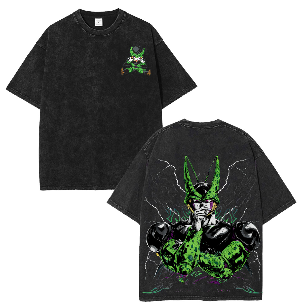DBZ Perfect Cell Anime Graphic Tee Fans And Lovers Streetwear Tshirt gallery