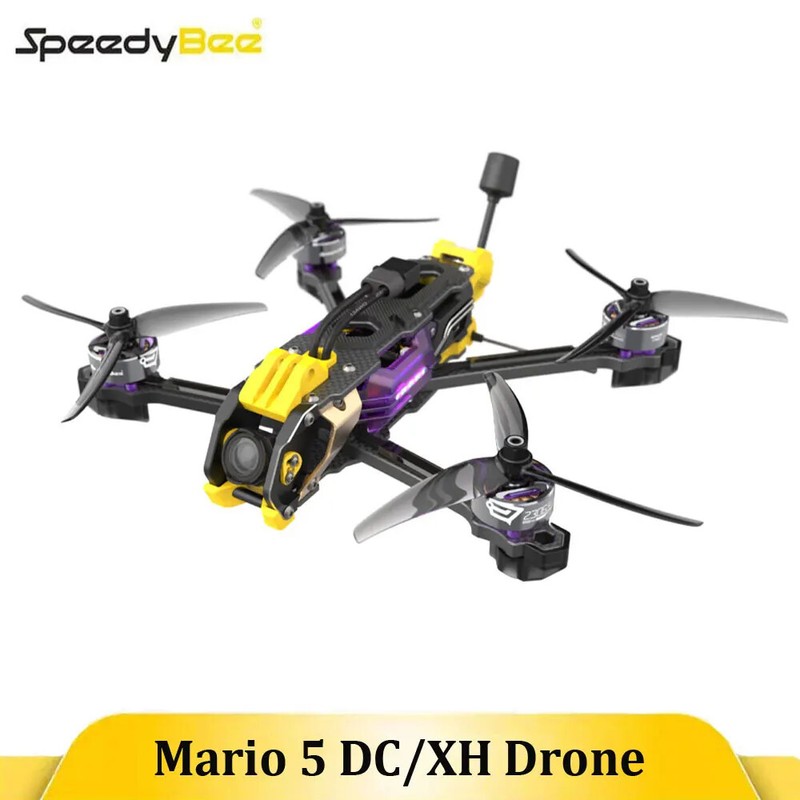 SpeedyBee Mario 5 DC/XH O4 PRO Air Unit FPV 5Inch Drone 6S-Lipo with F405 V4 55A