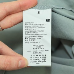 MAISON MARGIELA – Gray Spray Paint Short Sleeve Crewneck T-Shirt – Men’s Small