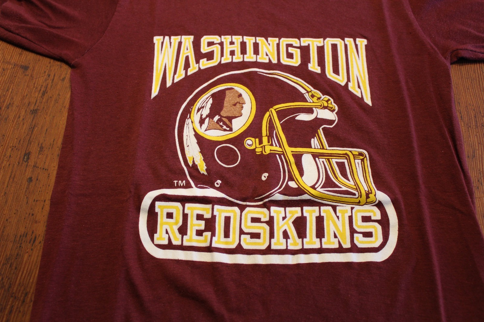 Vintage NFL Washington Redskins T-Shirt by Stedman Made In USA Small (34-36)
