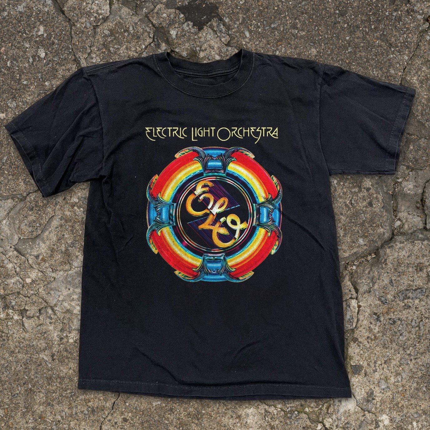 VTG Electric Light Orchestra ELO Anniversary Unisex Black T-shirt Size S-5XL gallery