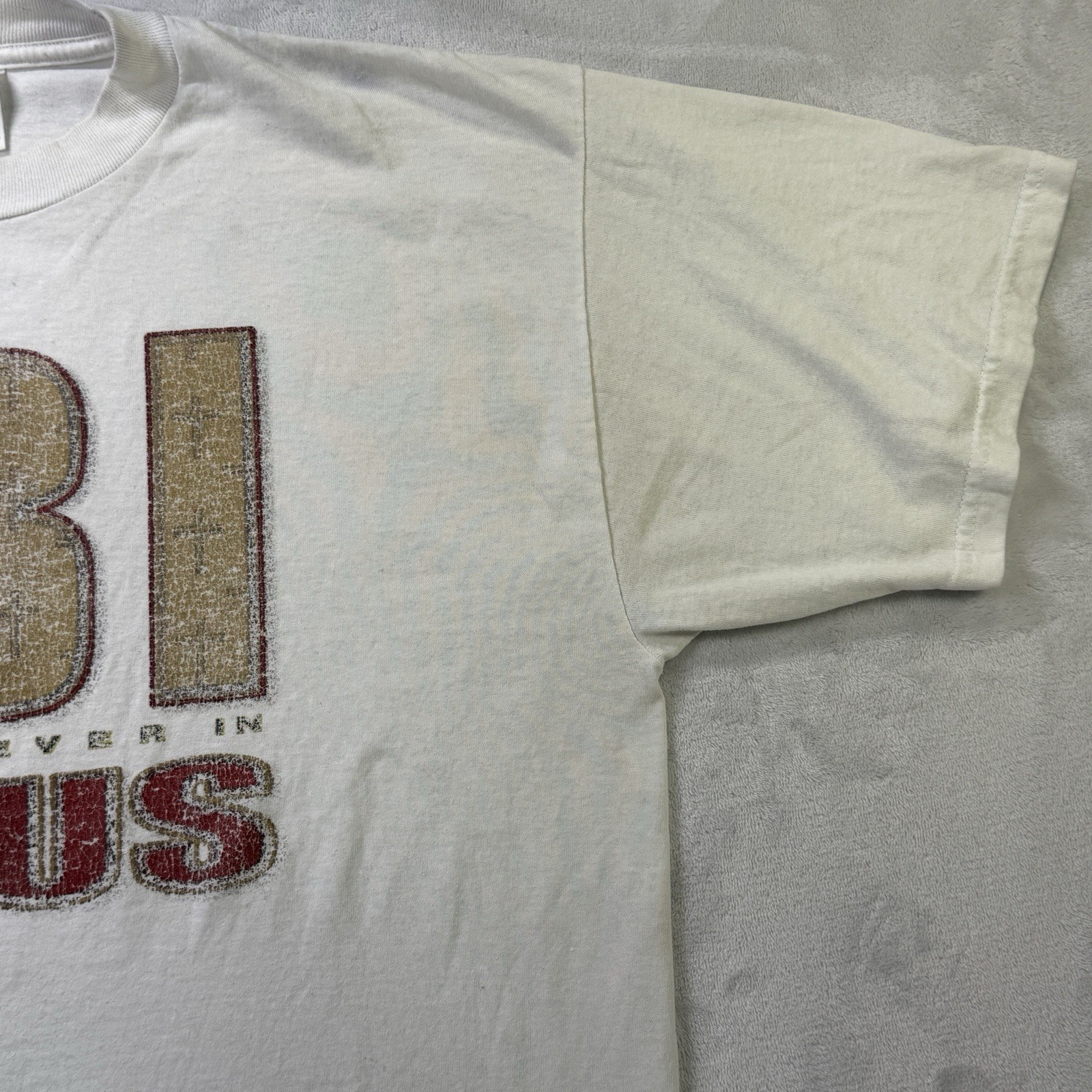 Vintage FBI Firm Believer In Jesus T Shirt XL Jerzees Religious Tee gallery