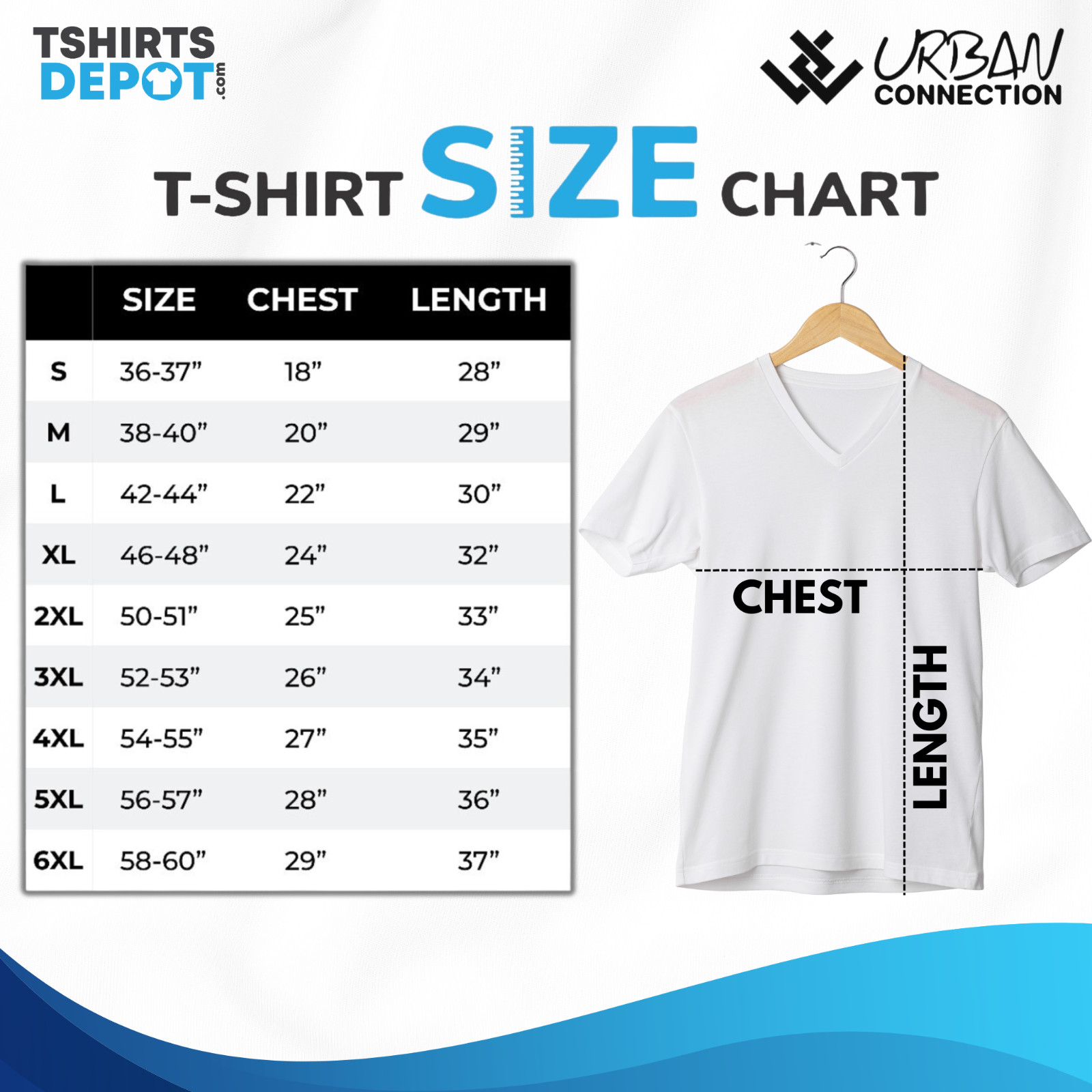 Pack of 12 Shirts | White V-Neck T-Shirt | Urban Connection | Sizes: Small - 6XL gallery