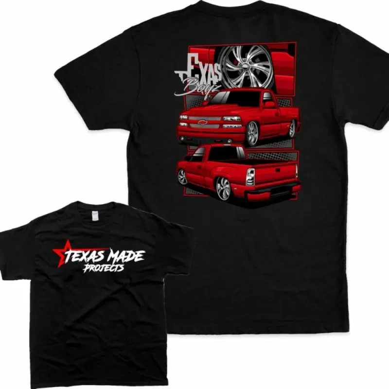 Texas Bubble Eye T Shirt Double Sided Retro Y2K Oversized Graphic Tee