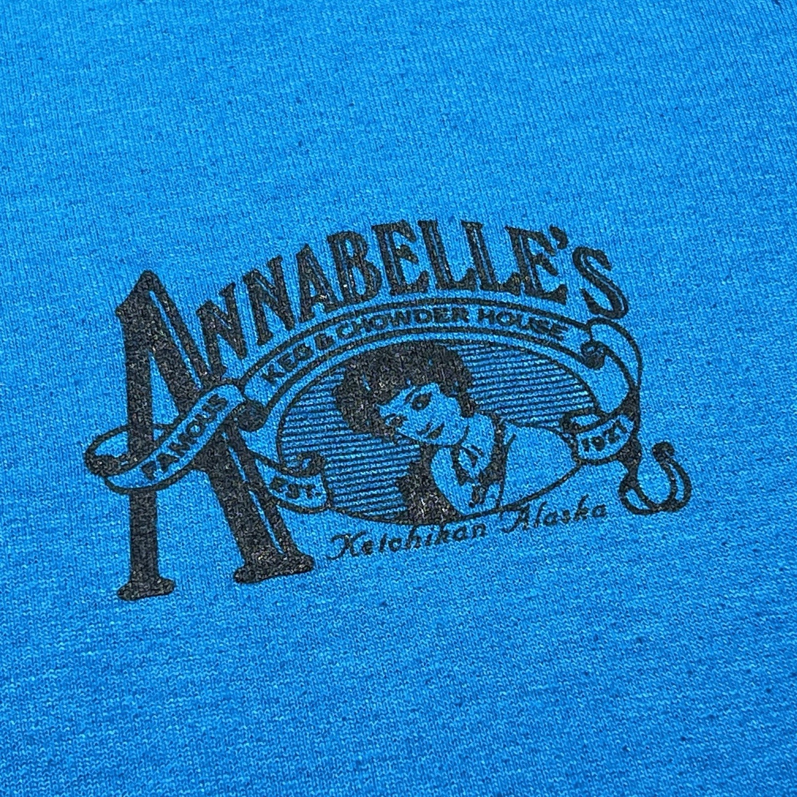 Vintage 90s Annabelles Alaska T Shirt Mens XL Single Stitch Jerzees Souvenir Tee gallery