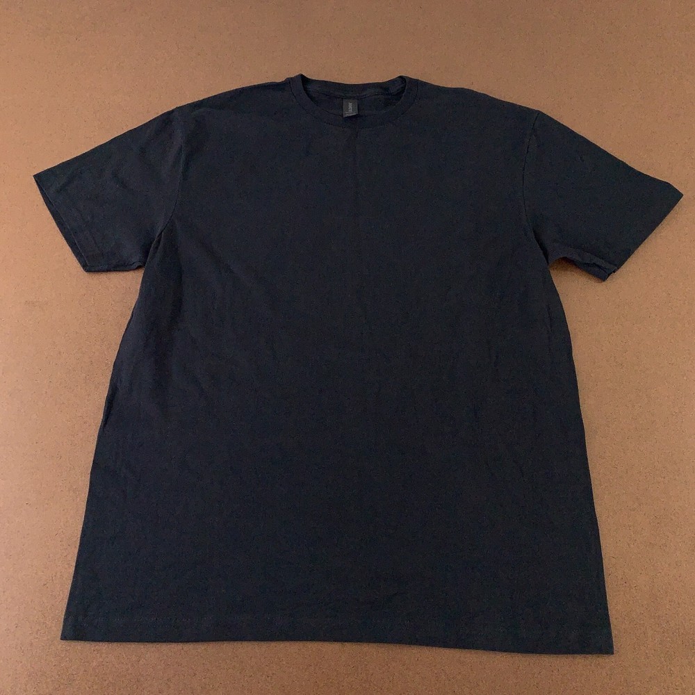 Gildan Soft Style Men’s Size Large Black Short Sleeve Crew Neck T-Shirt New