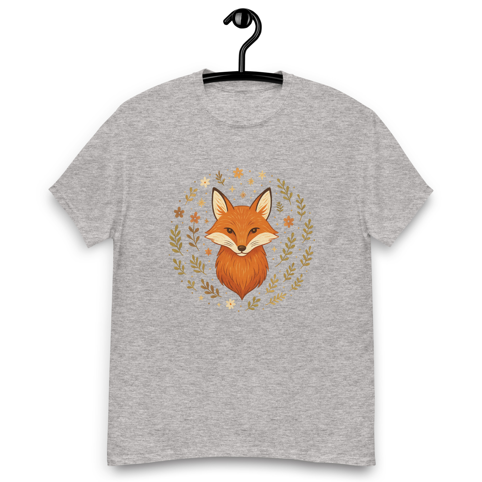 Fox T-Shirt Forest Animal Nature Design Tee Woodland Aesthetic Shirt gallery