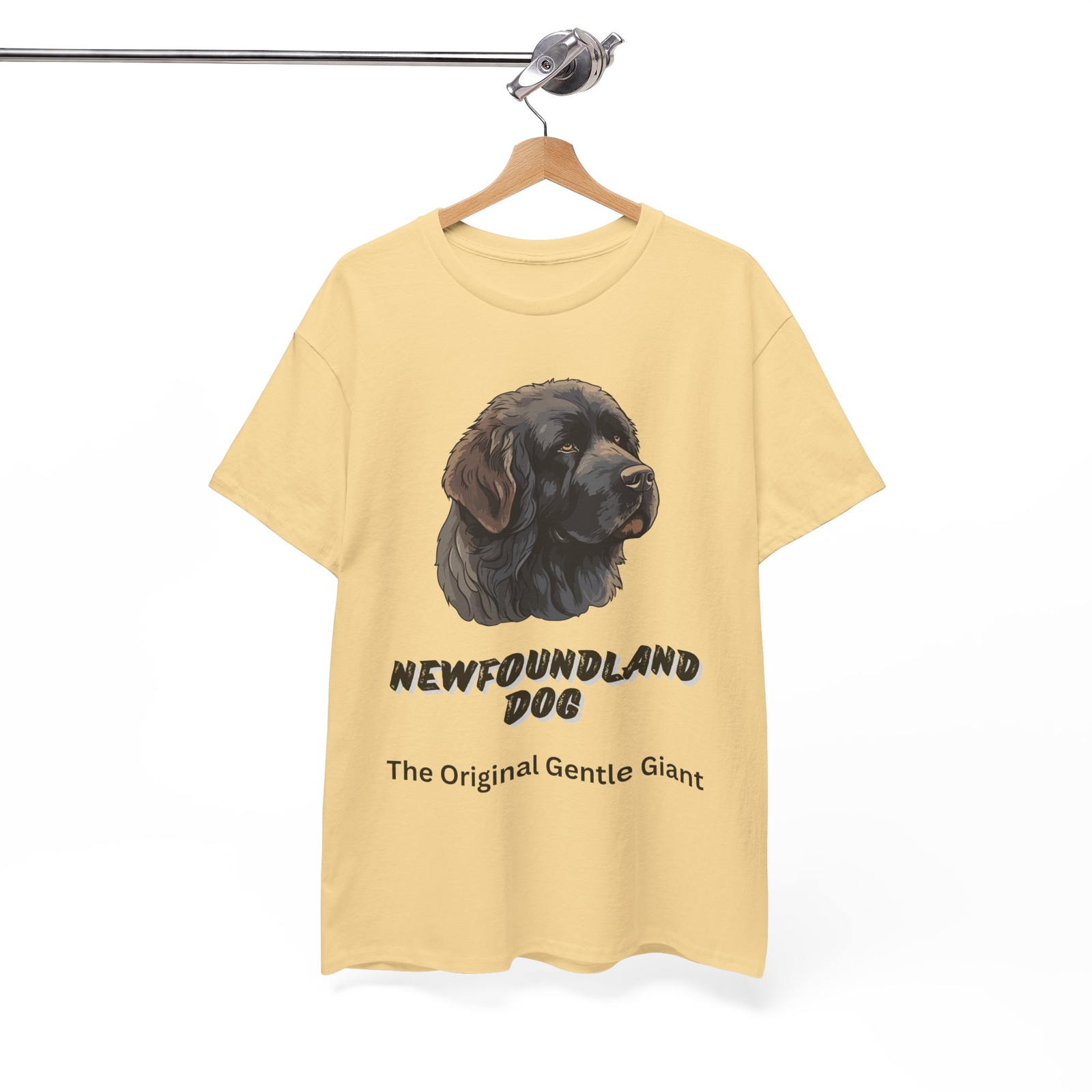 Newfoundland Dog Unisex Heavy Cotton Tee – The Original Gentle Giant | Premium gallery