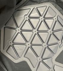 Adidas Climacool Techfit 3 Pad Compression Tank Gray Mens Size S