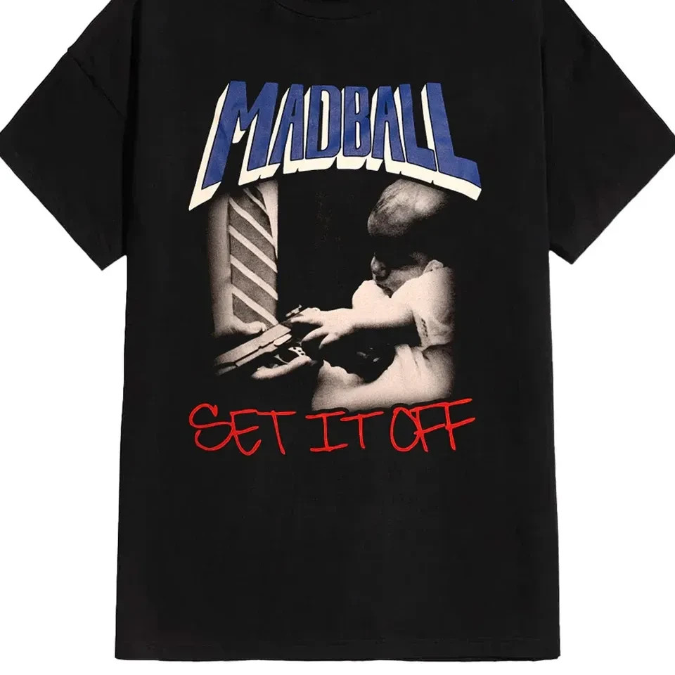 Madball Set It Off Black T Shirt Short Sleeve NYHC Band Tee All Sizes S-5XL gallery