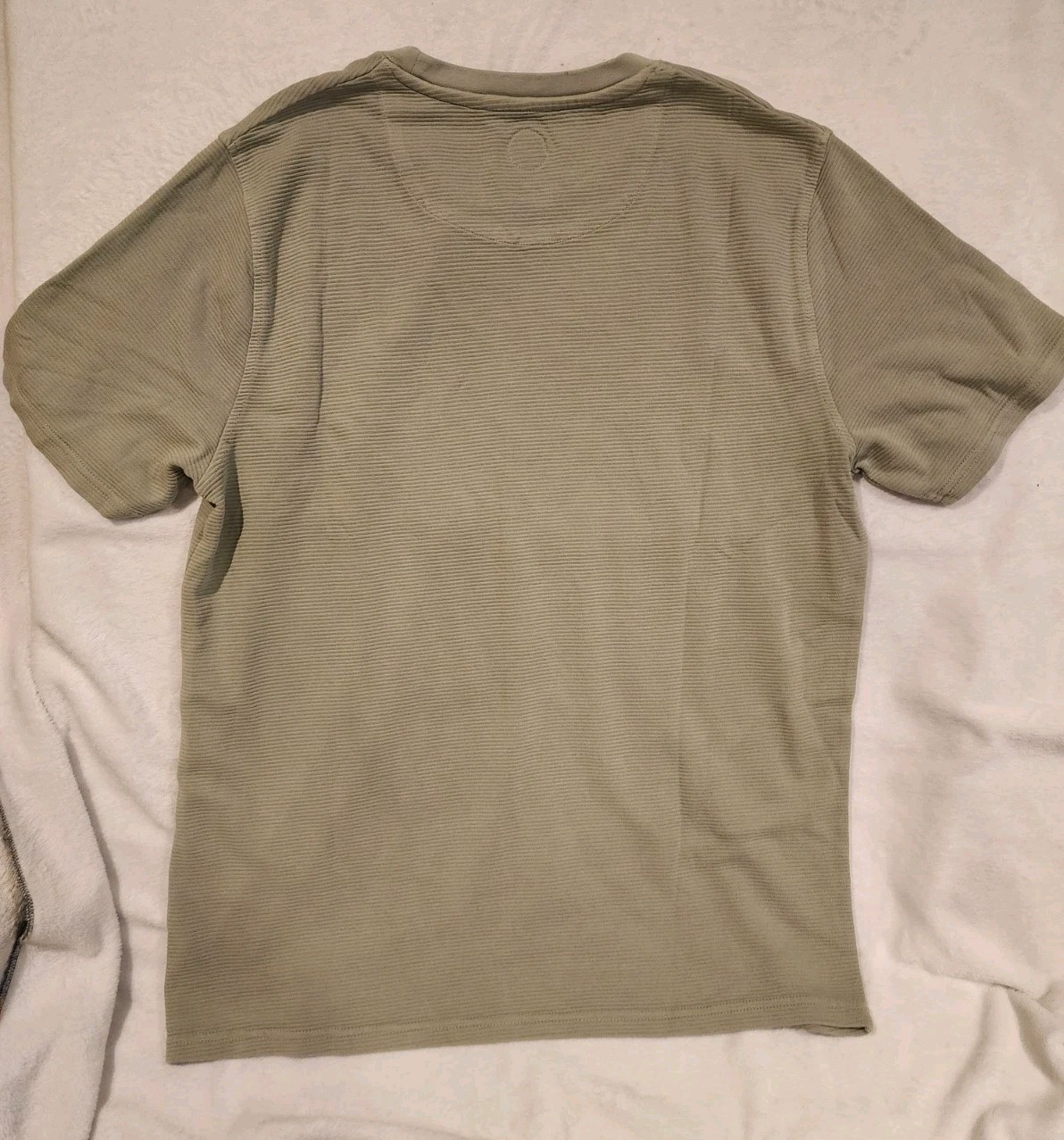 Common People Mens Ottoman Tee T-Shirt Washed Green Size Large Cotton gallery