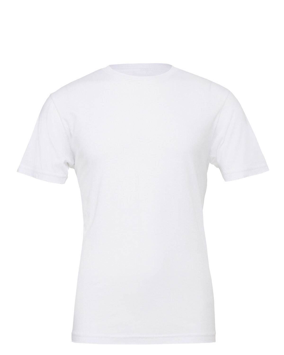 Bella + Canvas 3001CVC 3XL Solid White Blend CVC Jersey Unisex Tshirt gallery