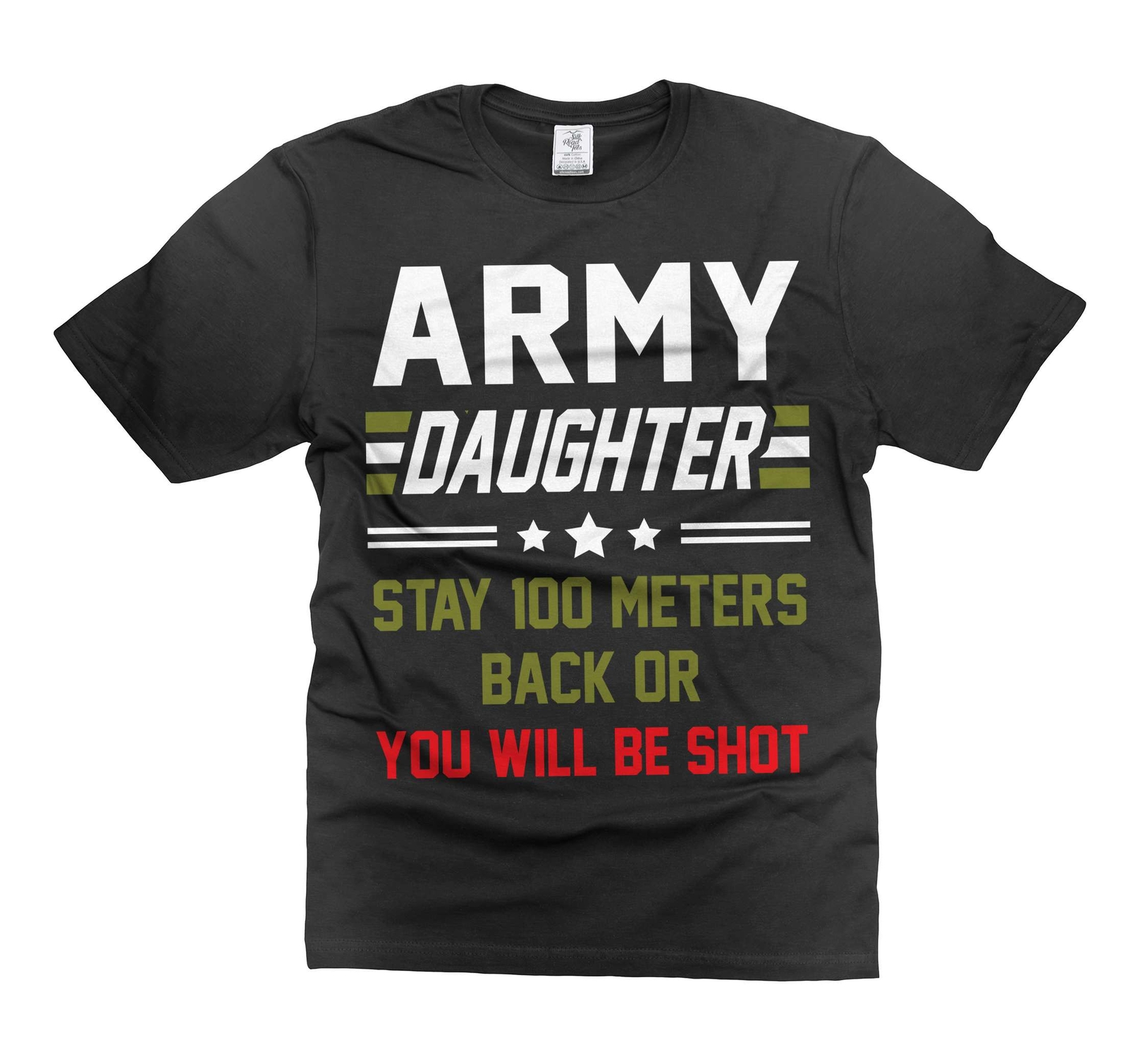 Army Daughter Shirt Funny Daughter Tee Shirt US Military Shirt Womens Unisex Tee gallery