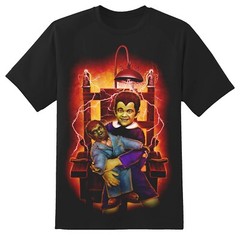 Authentic Rock Rebel The Munsters Eddie Munster Electric Chair T-Shirt S-2XL NEW