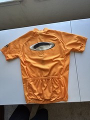 Vintage Gold/Yellow Oakley Software Cycling Jersey Shirt Large Read Description