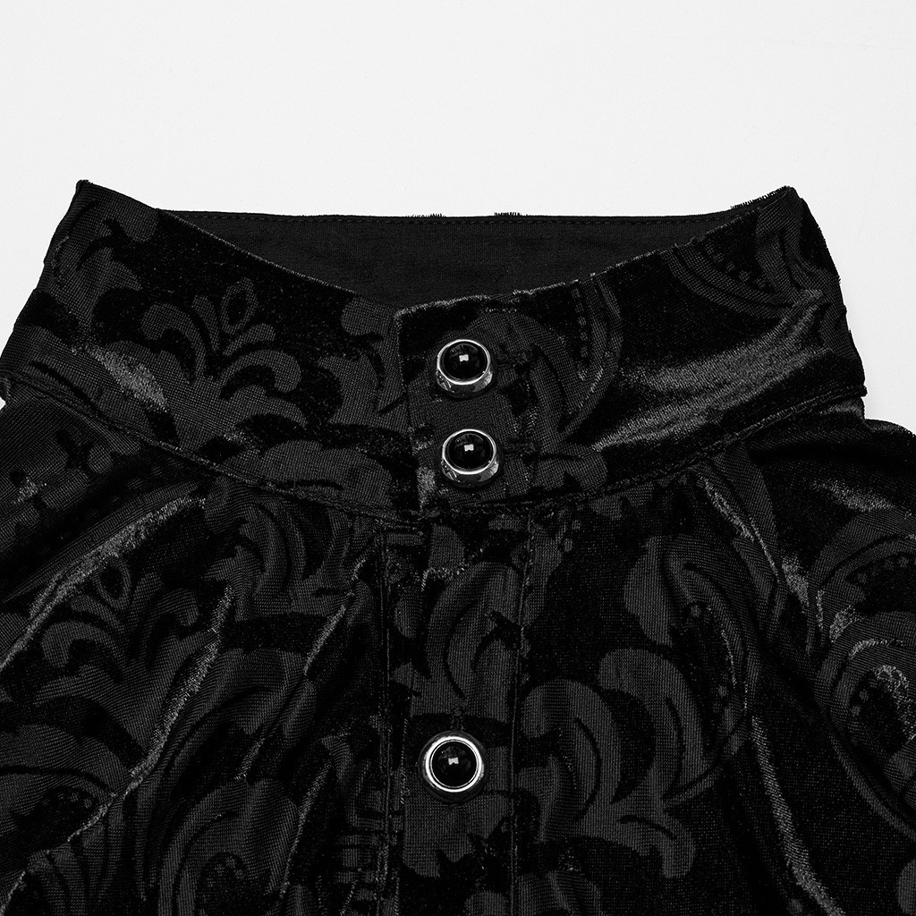 Punk Rave Goth Men's shirt WY-1595CCM-BK gallery