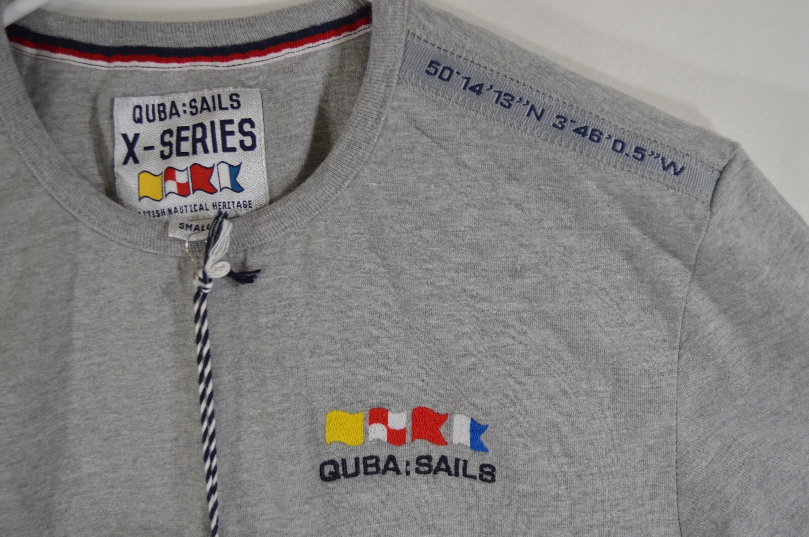 Quba Sails X-series Tromso Tape Sleeve British Nautical Heritage Sm Shirt T54 gallery