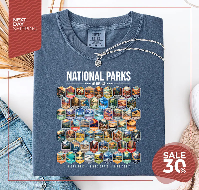 National Parks Comfort Tee US Park Lover Gift Nature gallery
