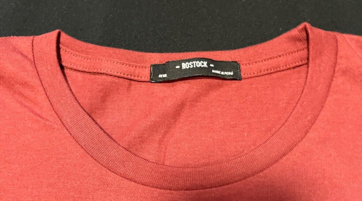 Rostock Peru Maroon Peru Wars Star Wars Graphic Short Sleeve Tee Size Small NWOT gallery