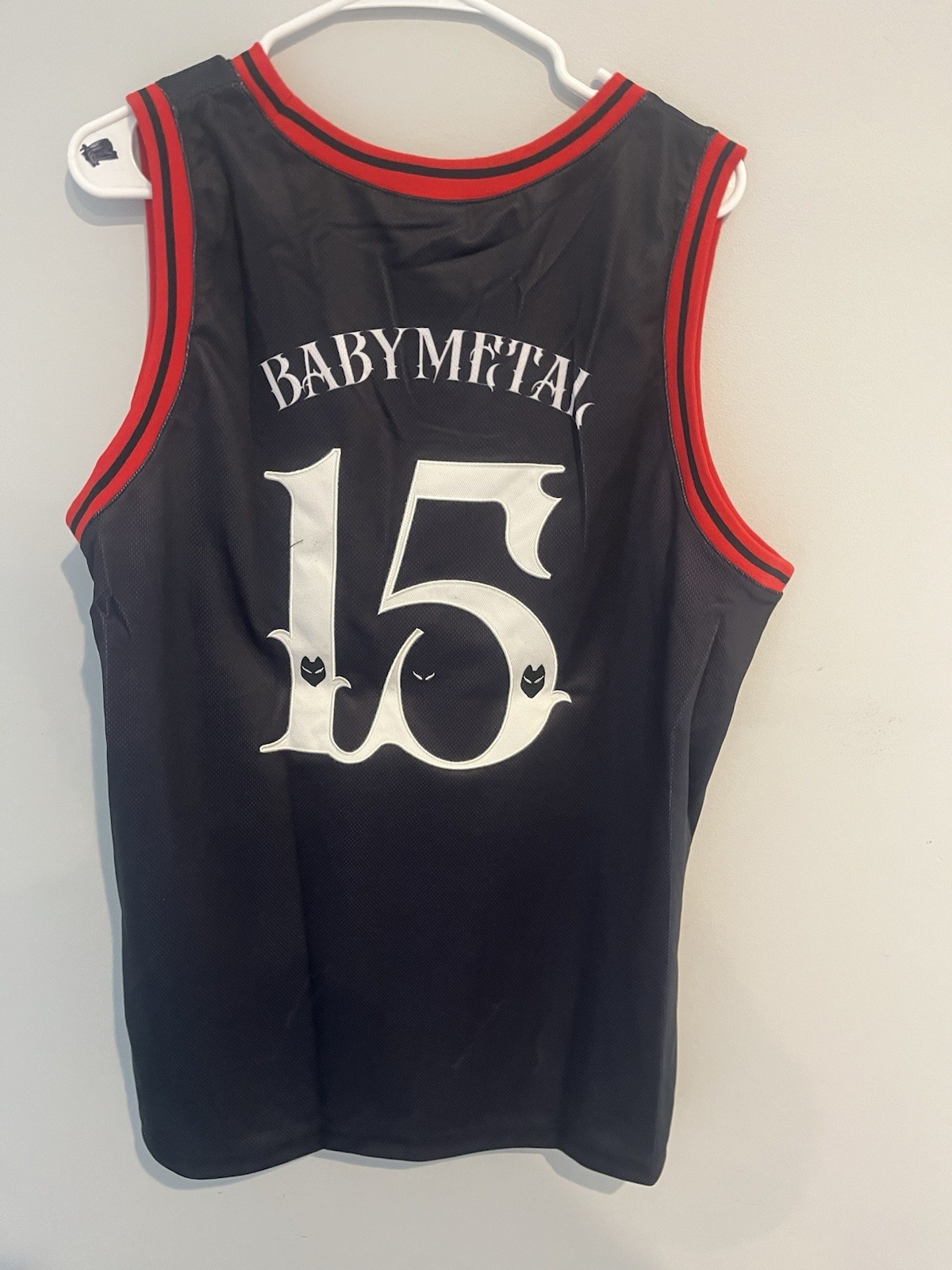 BABYMETAL OFFICIAL MERCH 15th Anniversary Basketball Jersey 2025 XL gallery