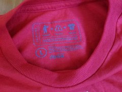 Coca-Cola Official Chinese Coke Logo Graphic, T-Shirt 50/50% Poly/Cotton L NWT