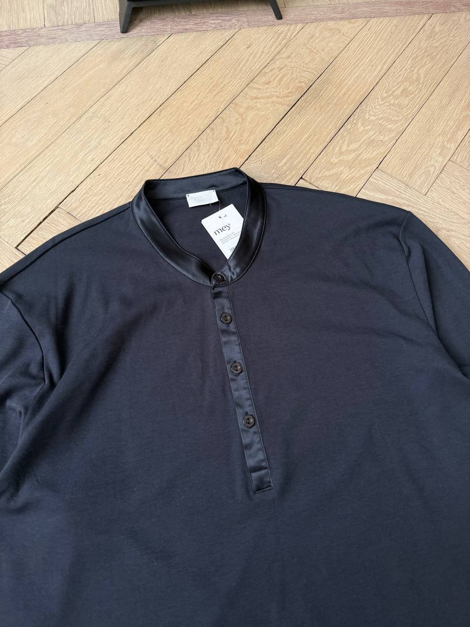 Mey Long Sleeve Henley Shirt gallery