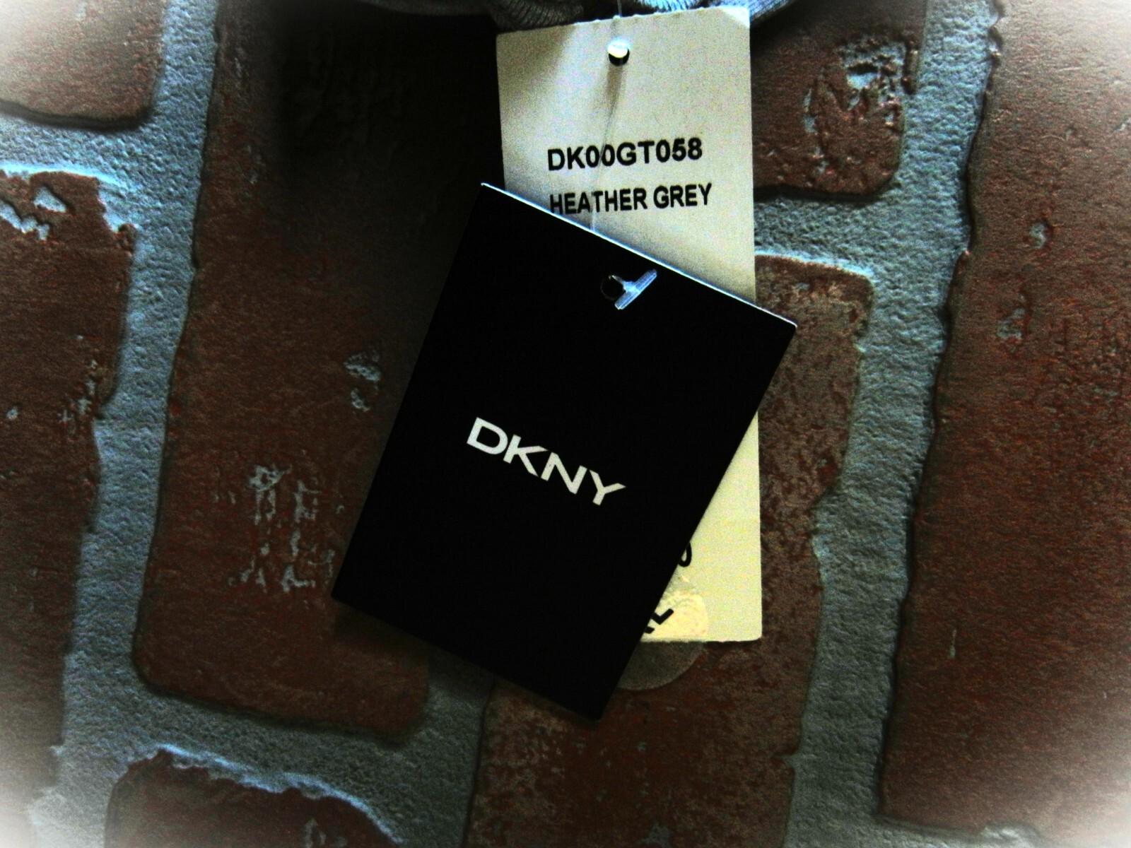 DKNY Muscle Cut HEAT HEATHER Grey Dress T Shirt White Blue $OLD OUT SEXY SIZE XL gallery