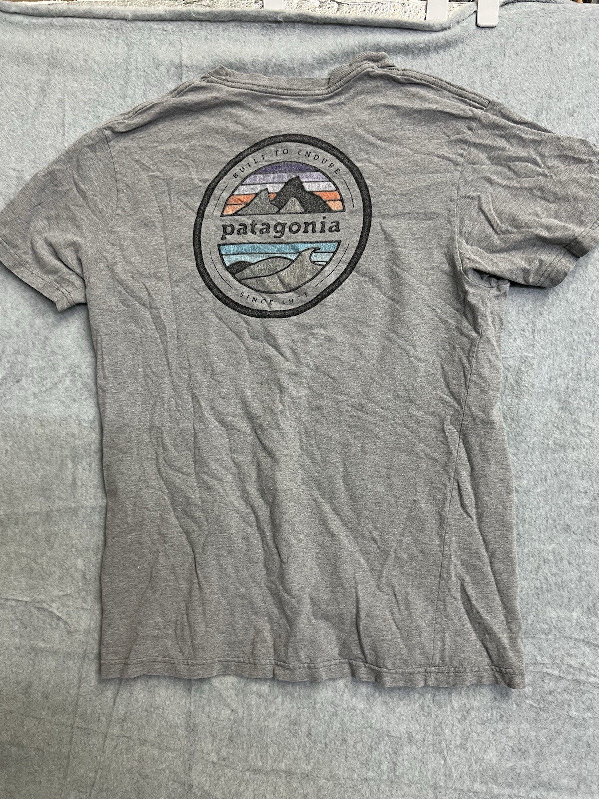Patagonia Live Simply Mens T Shirt Mens L Organic Cotton USA Short Sleeve 136 gallery