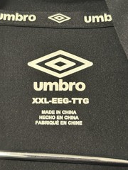Umbro Sleeveless Hooded Pullover Shirt Men 2XL Black 1J03