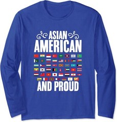 Asian American And Proud Pacific Islander Heritage Long Sleeve Tshirt