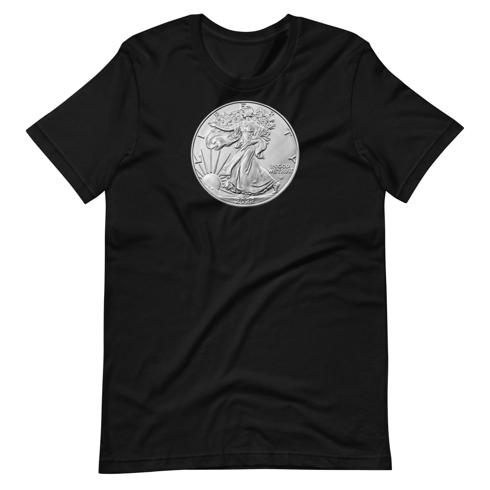 American Silver Eagle TShirt — Walking Liberty 1oz Bullion — Coin Collector Gift gallery