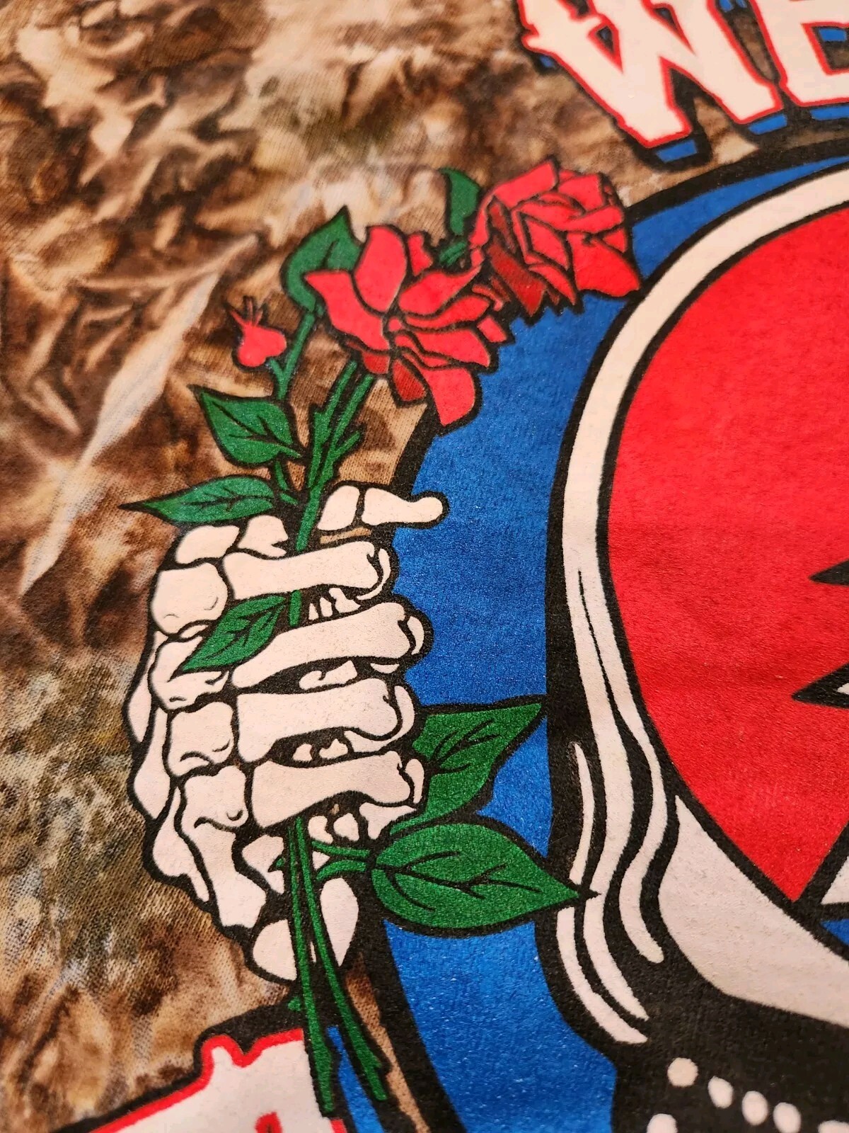 Grateful Dead We Are Everywhere Shirt M Tie Dye Double Sided Used Jerry Garcia gallery