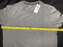 Calvin Klein Men’s Liquid Touch T-Shirt GRAY choose your size NWT