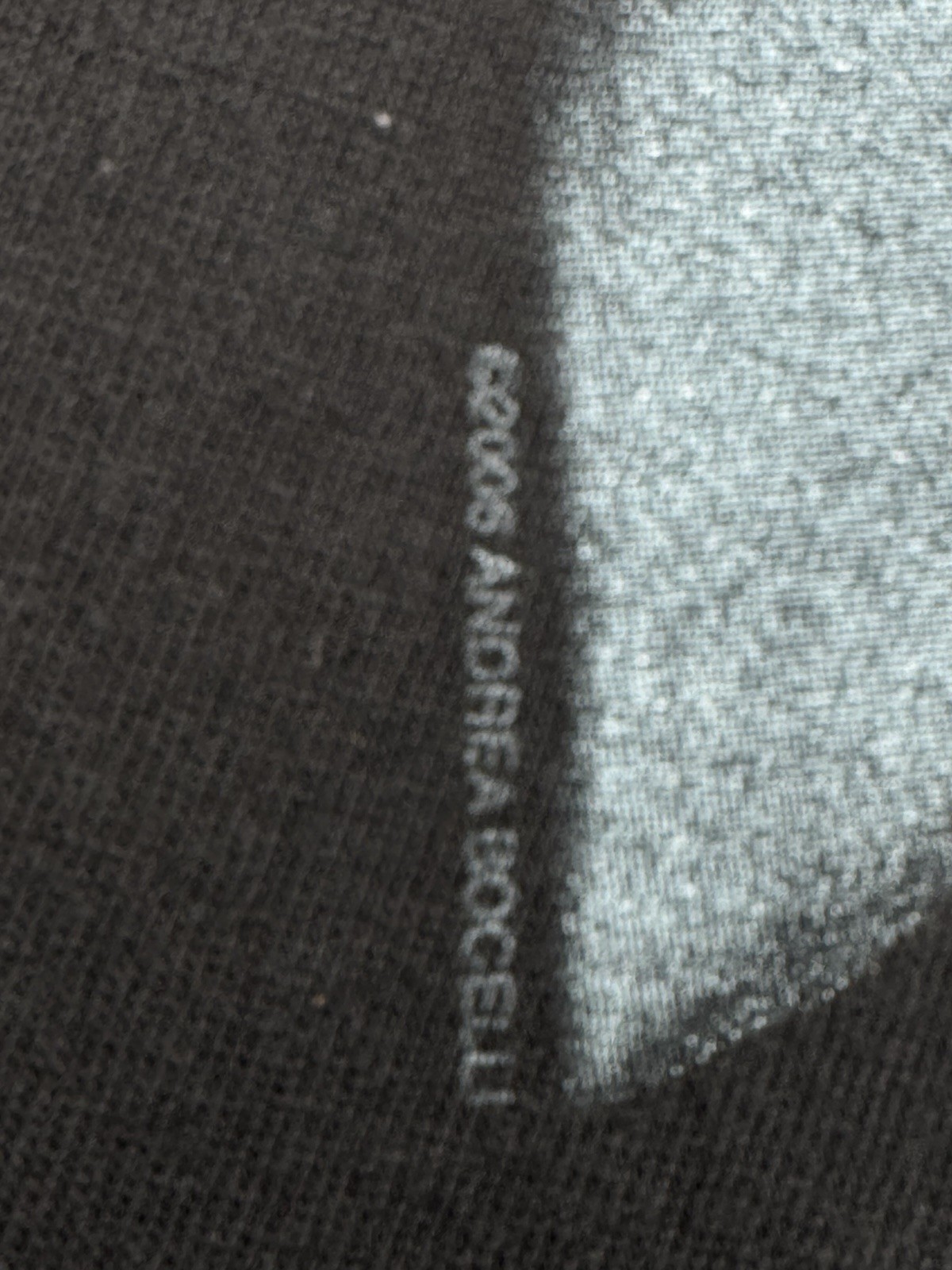 Vintage Andrea Bocelli Shirt Mens XL Black Short Sleeve 2005 gallery