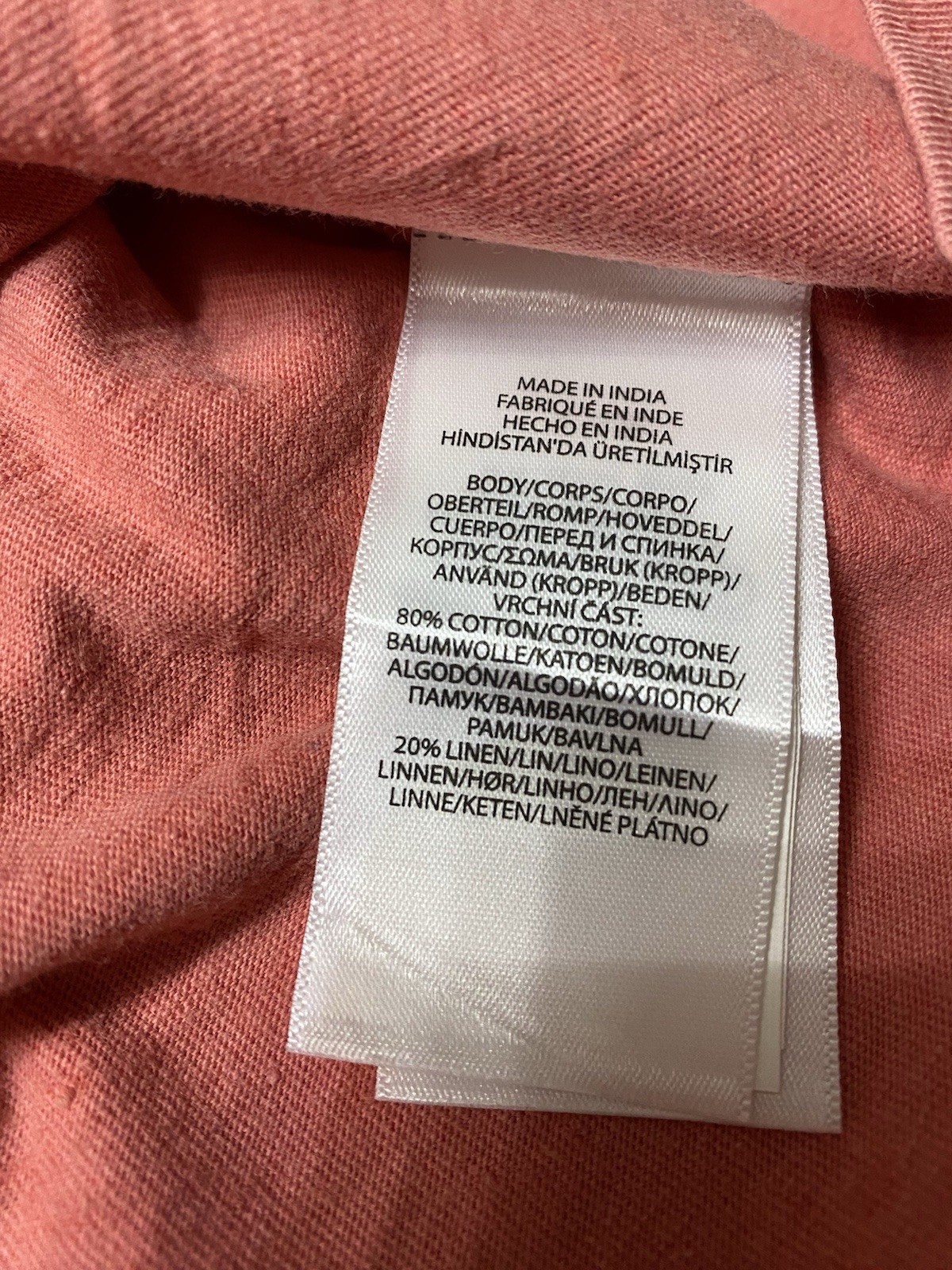 Polo Ralph Lauren Cotton Linen Pocket T Shirt Classic Fit Amalfi Red Men’s Sz M gallery