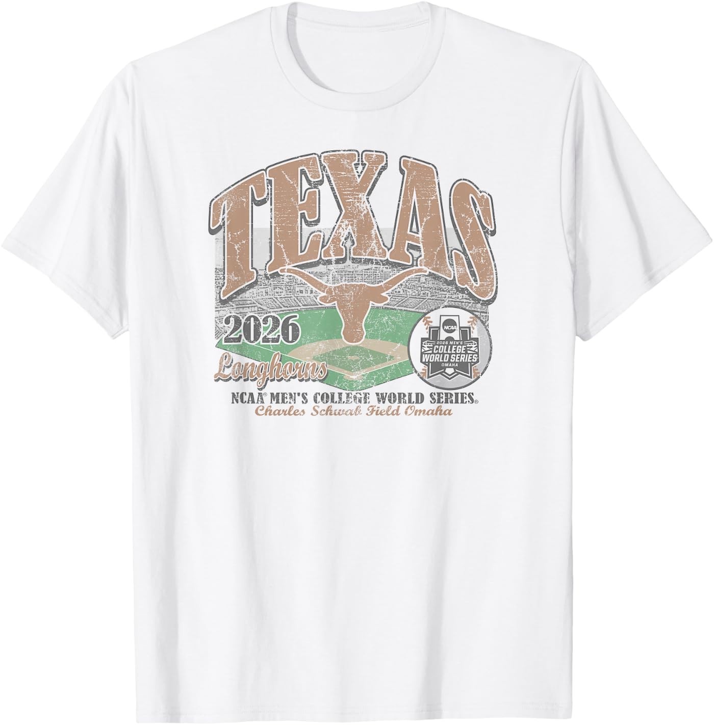 Texas Longhorns College World Series 2026 CWS Baseball T-Shirt gallery