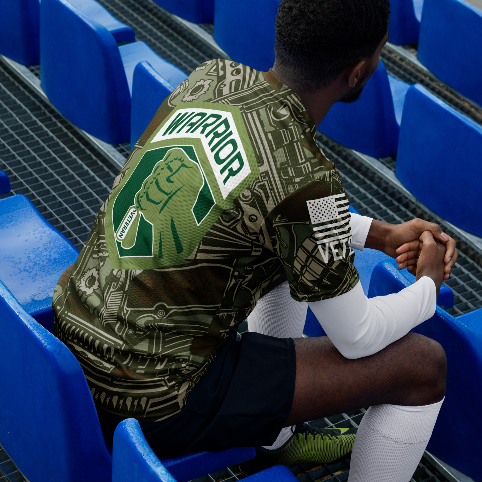 Warrior Recycled unisex sports jersey gallery