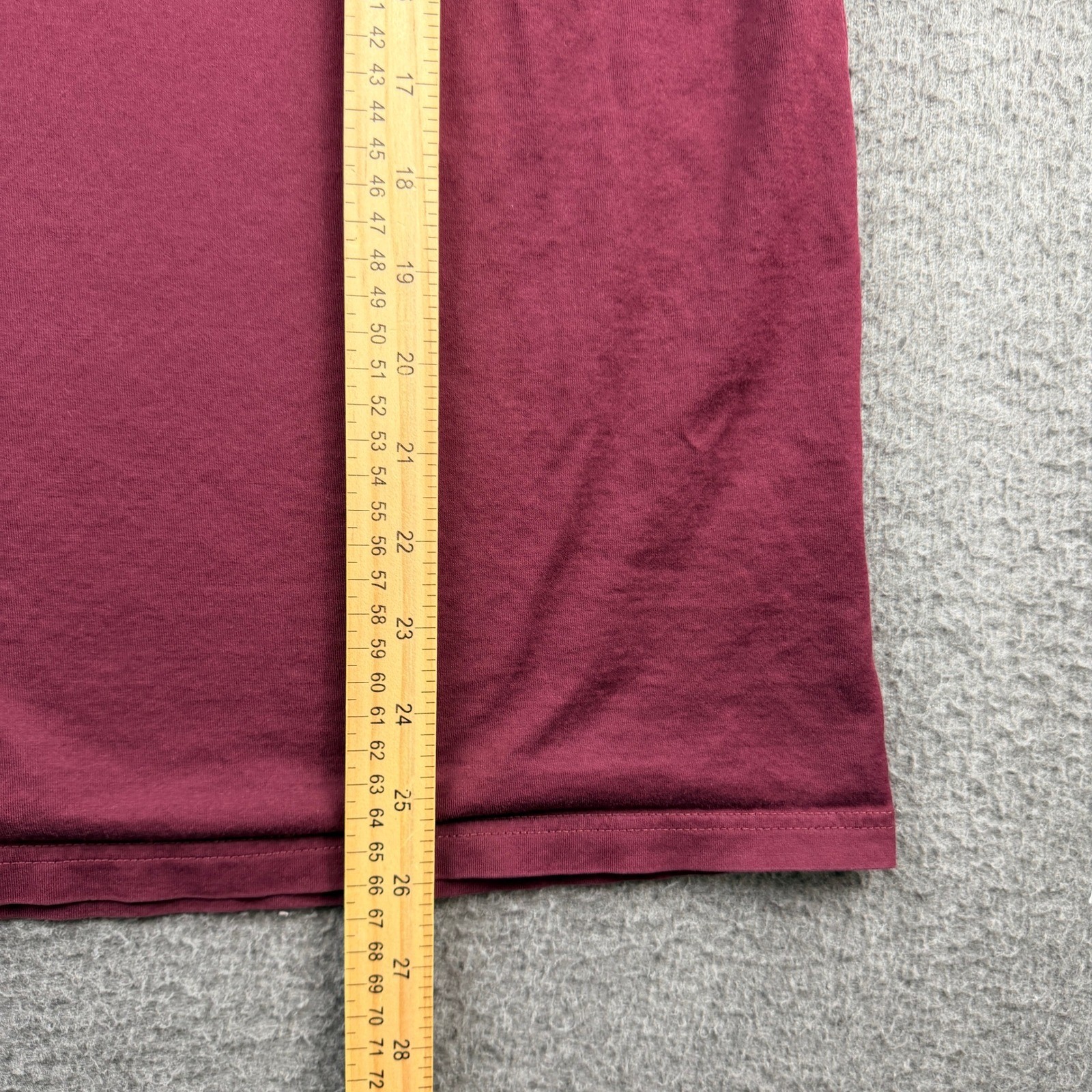 Murano Liquid Luxury Slim Fit TShirt Men's XL Burgundy Golden Gate Bridge Cotton gallery
