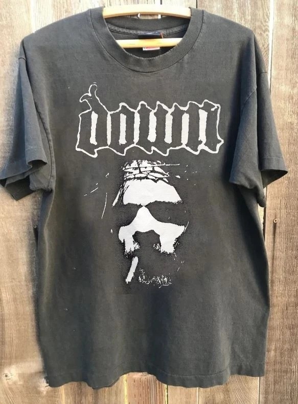 2002 Down Band T-Shirt "Nola" Album Cover Charcoal Unisex T-shirt S-5XL gallery