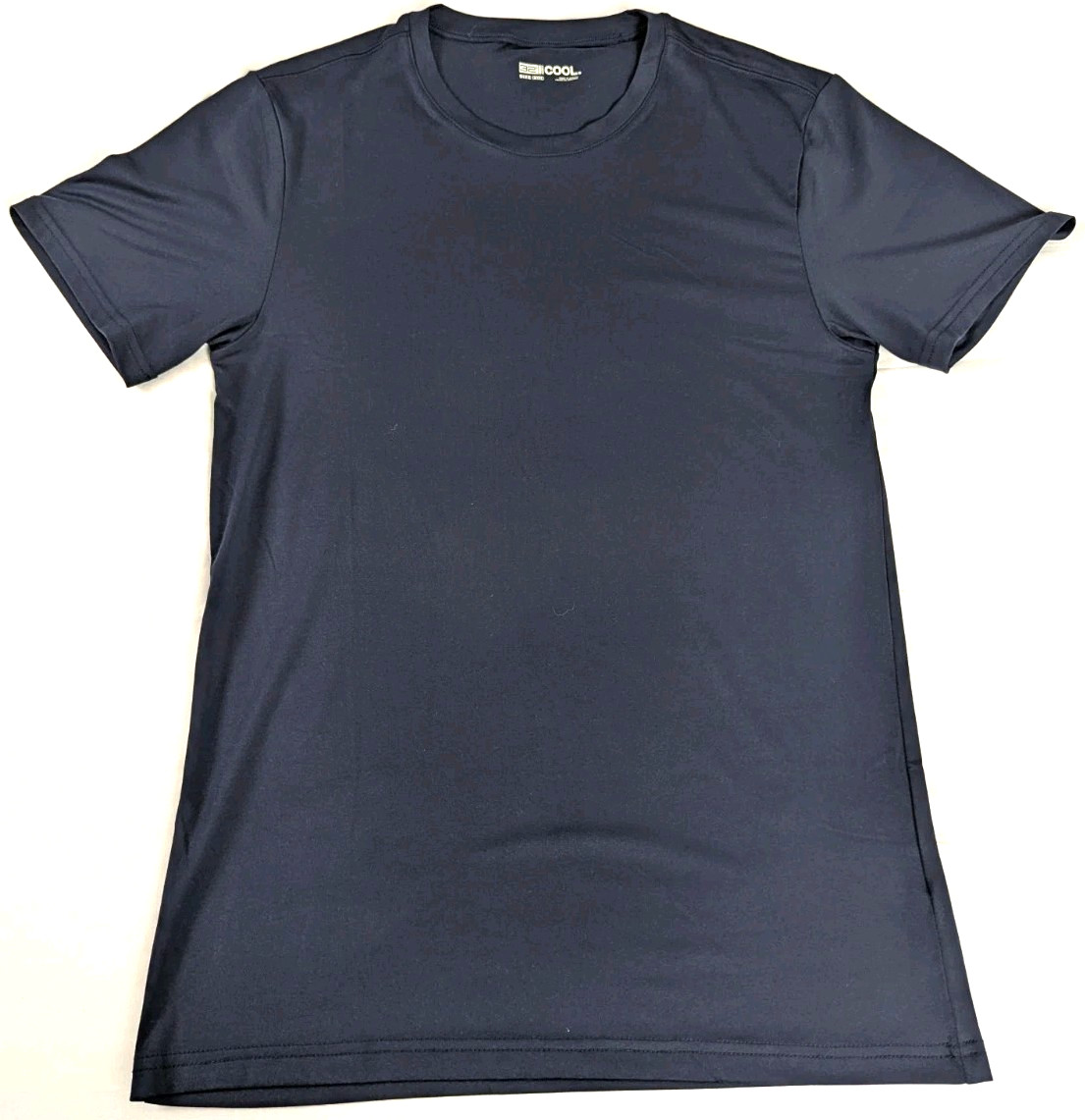 32 Degrees Cool Air Mesh Lightweight Black T-shirt Short Sleeve Crew Neck Size S