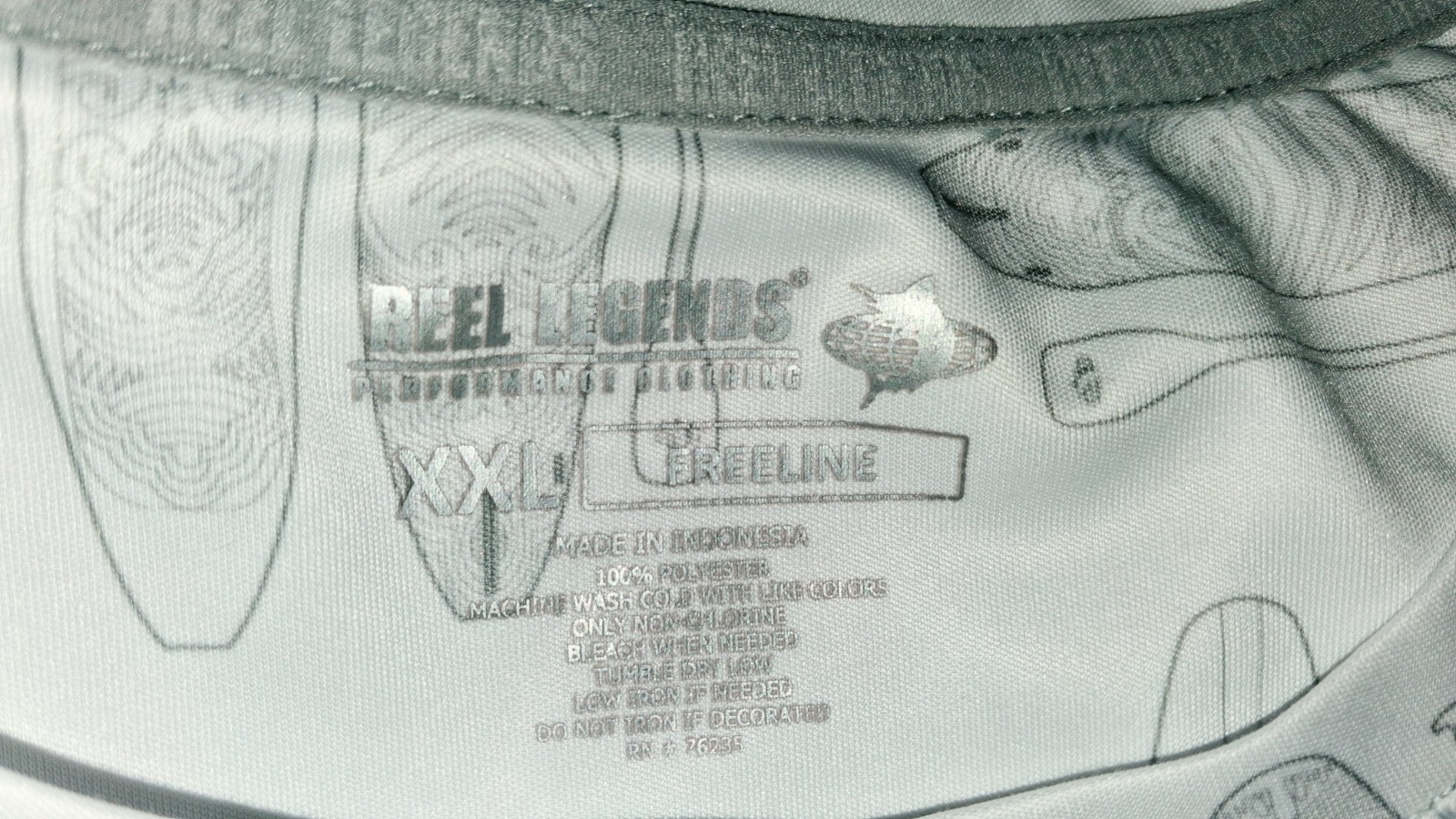 Men's XXL Reel Legends Short Sleeve Outdoors Shirt Fishing gallery