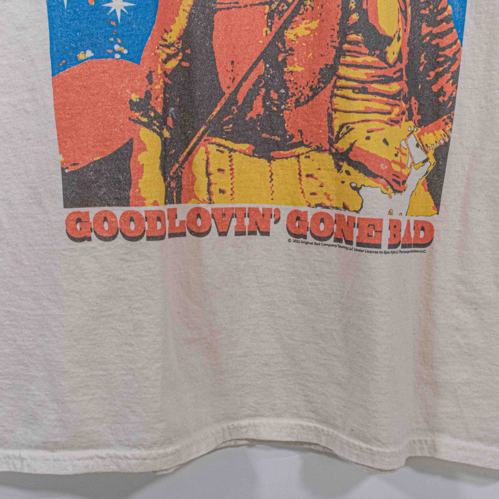 Bad Company Band Shirt XL Extra Large Good Lovin Gone Bad Y2K Rock Grunge gallery