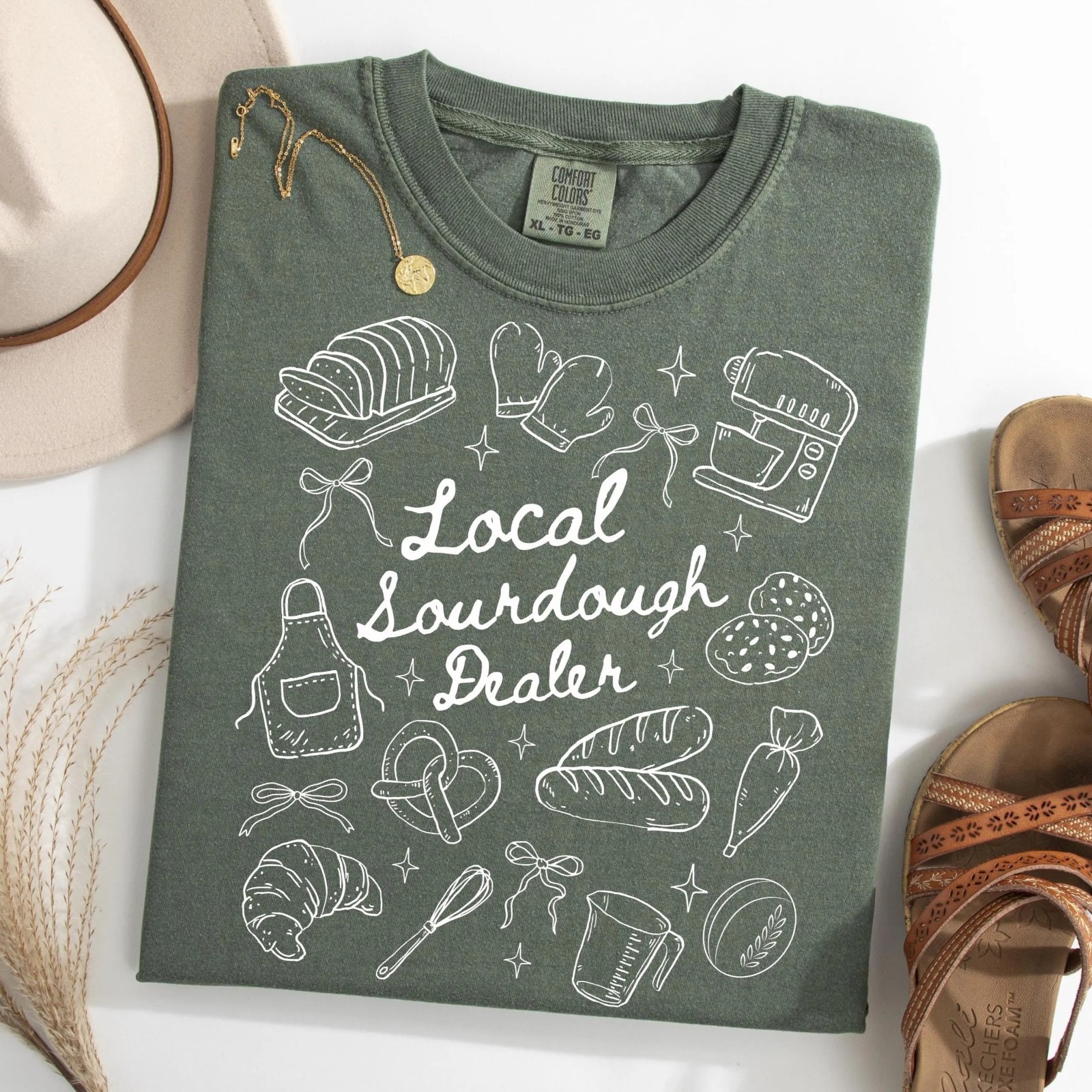 Sourdough Shirt for Women Sourdough Gift Local Sourdough Dealer T-shirt gallery