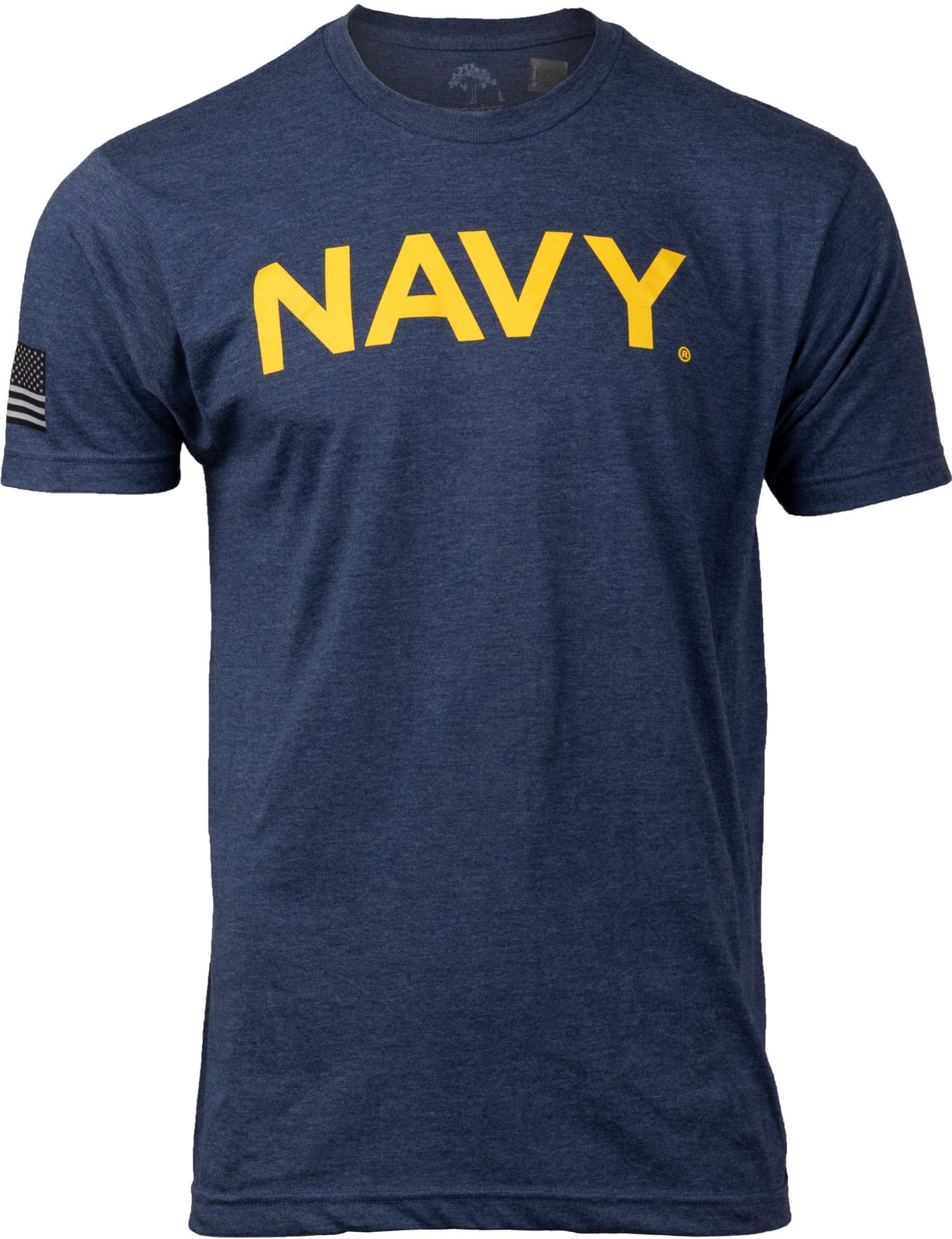 Navy Chest Print & U.S. Military Sleeve Flag - Naval Veteran Sailor Style Shi... gallery